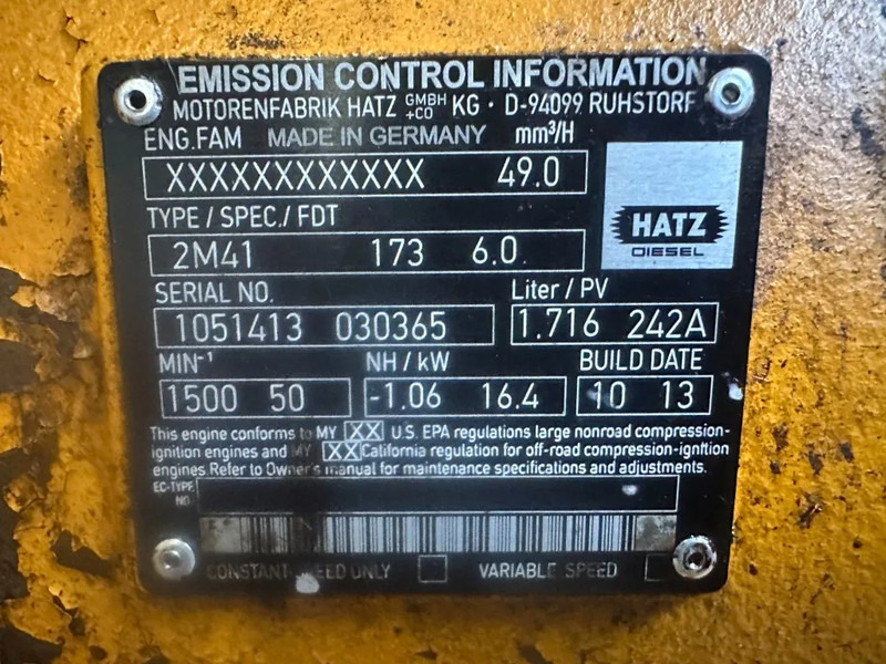 Hatz 2M41 Stamford 20 kVA generatorset - Электрогенератор: фото 3 Hatz 2M41 Stamford 20 kVA generatorset - Электрогенератор: фото 3