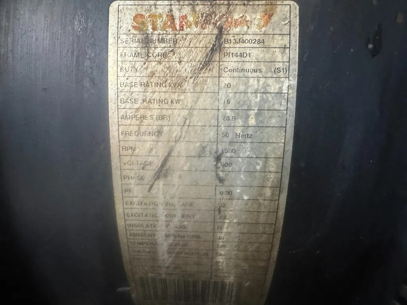 Hatz 2M41 Stamford 20 kVA generatorset - Электрогенератор: фото 5 Hatz 2M41 Stamford 20 kVA generatorset - Электрогенератор: фото 5