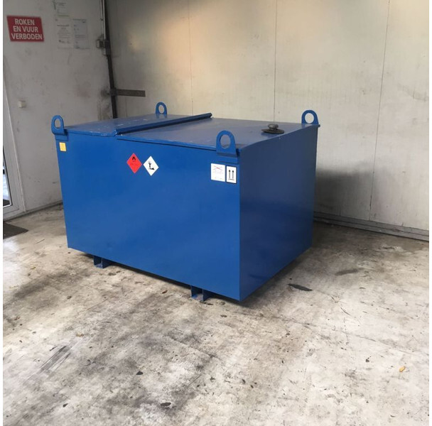Kiwa IBC Elzinga Machinefabriek 1000 liter IBC Dieseltank met handpomp - Резервуар для хранения: фото 2 Kiwa IBC Elzinga Machinefabriek 1000 liter IBC Dieseltank met handpomp - Резервуар для хранения: фото 2
