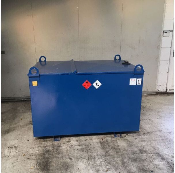 Kiwa IBC Elzinga Machinefabriek 1000 liter IBC Dieseltank met handpomp - Резервуар для хранения: фото 2 Kiwa IBC Elzinga Machinefabriek 1000 liter IBC Dieseltank met handpomp - Резервуар для хранения: фото 2