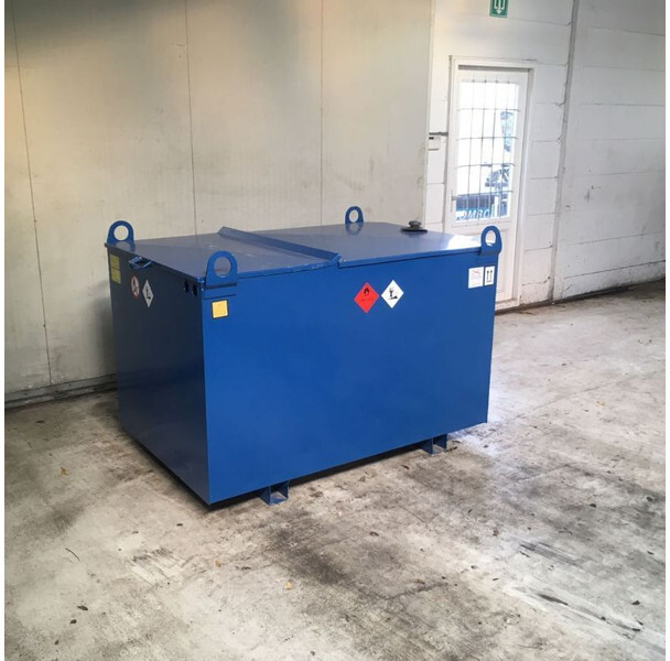 Kiwa IBC Elzinga Machinefabriek 1000 liter IBC Dieseltank met handpomp - Резервуар для хранения: фото 1 Kiwa IBC Elzinga Machinefabriek 1000 liter IBC Dieseltank met handpomp - Резервуар для хранения: фото 1