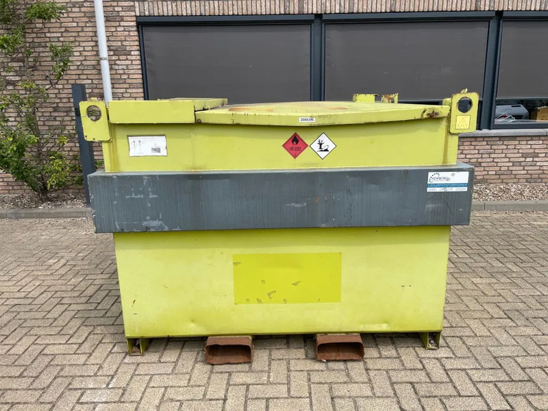 Kiwa IBC Steenbergen 2.000 liter Dieseltank met Handpomp Milieutank - Резервуар для хранения: фото 1 Kiwa IBC Steenbergen 2.000 liter Dieseltank met Handpomp Milieutank - Резервуар для хранения: фото 1