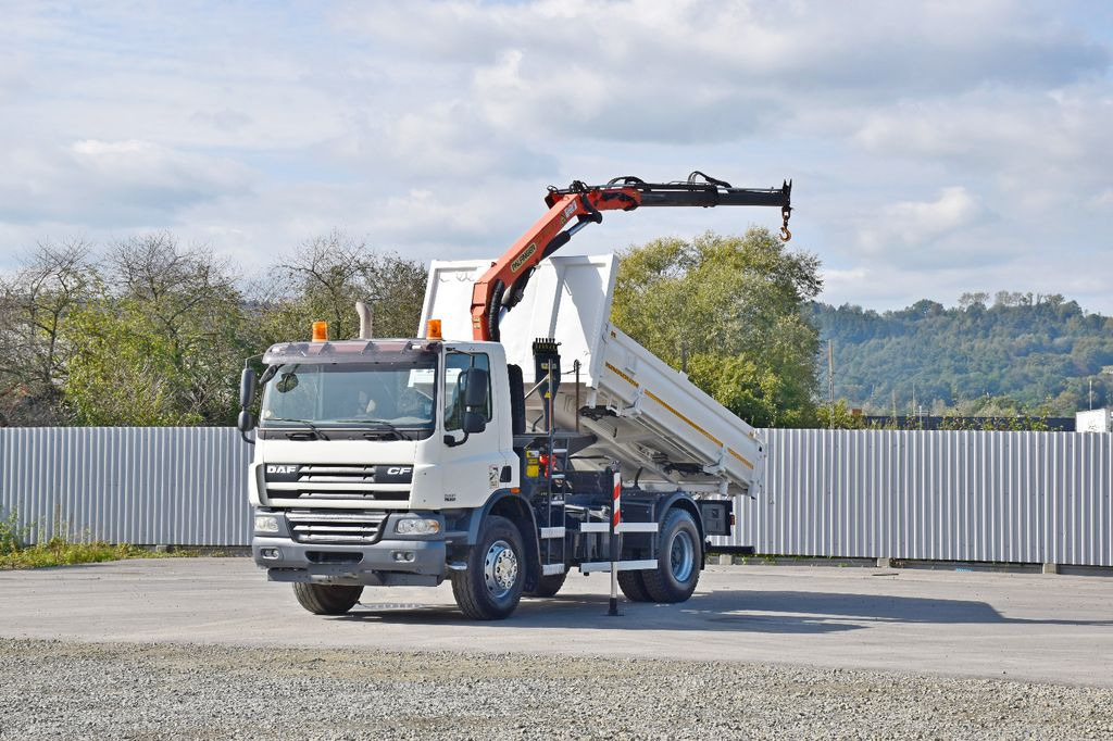 DAF CF 75.310 Kipper 4,30 m + KRAN * TOPZUSTAND DAF CF 75.310 Kipper 4,30 m + KRAN * TOPZUSTAND - Самосвал, Автоманипулятор: фото 2 DAF CF 75.310 Kipper 4,30 m + KRAN * TOPZUSTAND DAF CF 75.310 Kipper 4,30 m + KRAN * TOPZUSTAND - Самосвал, Автоманипулятор: фото 2