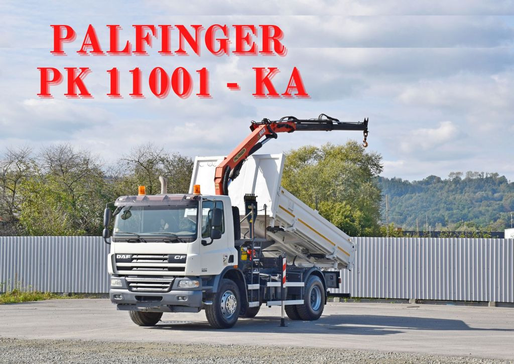 DAF CF 75.310 Kipper 4,30 m* KRAN * TOPZUSTAND - Автоманипулятор, Самосвал: фото 1 DAF CF 75.310 Kipper 4,30 m* KRAN * TOPZUSTAND - Автоманипулятор, Самосвал: фото 1