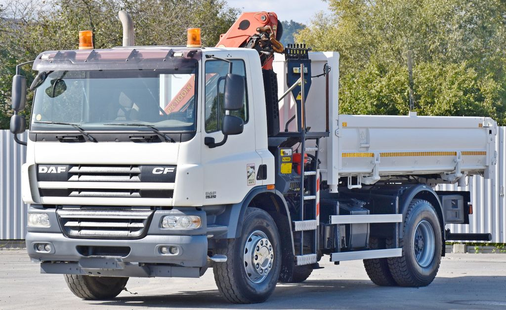 DAF CF 75.310 Kipper 4,30 m + KRAN * TOPZUSTAND - Самосвал, Автоманипулятор: фото 5 DAF CF 75.310 Kipper 4,30 m + KRAN * TOPZUSTAND - Самосвал, Автоманипулятор: фото 5