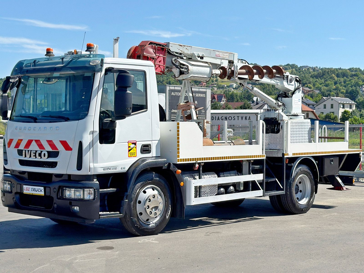 Iveco Eurocargo 120E22 * Bohrgerät auf LKW + FUNK *TOP - Грузовик, Автоманипулятор: фото 4 Iveco Eurocargo 120E22 * Bohrgerät auf LKW + FUNK *TOP - Грузовик, Автоманипулятор: фото 4