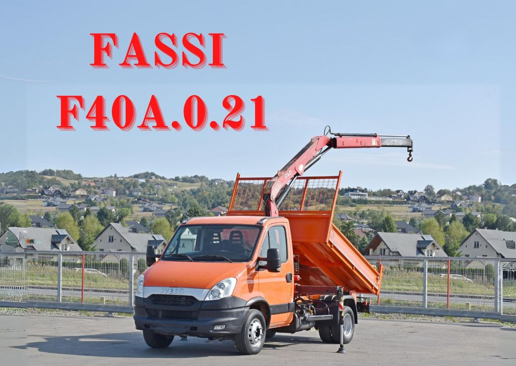 Iveco DAILY 70C17 * KIPPER 2,80m * FASSI F40A.0.21 - Малотоннажный самосвал: фото 1 Iveco DAILY 70C17 * KIPPER 2,80m * FASSI F40A.0.21 - Малотоннажный самосвал: фото 1
