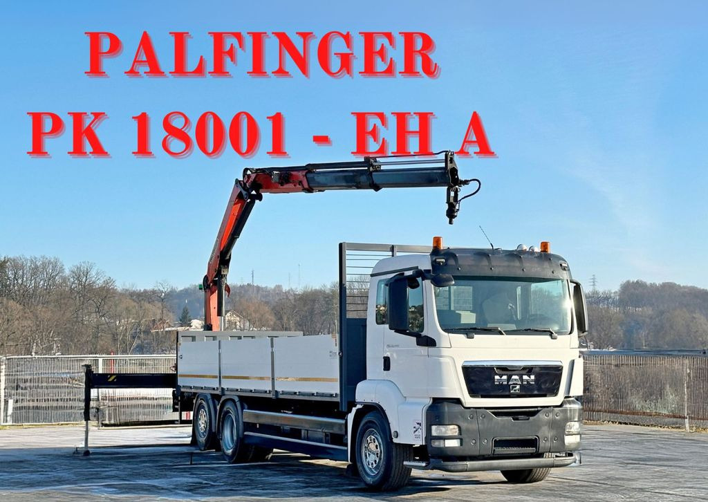 MAN TGS 26.440* PK 18001 - EH A + FUNK* TOPZUSTAND - Автоманипулятор, Грузовик бортовой/ Платформа: фото 1 MAN TGS 26.440* PK 18001 - EH A + FUNK* TOPZUSTAND - Автоманипулятор, Грузовик бортовой/ Платформа: фото 1