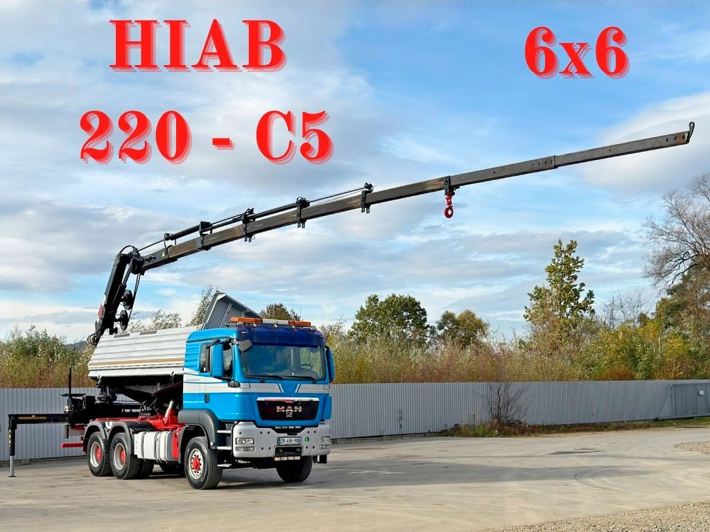 MAN TGS 26.480 * HIAB 220 - C5 + FUNK / 6x6 - Автоманипулятор: фото 1 MAN TGS 26.480 * HIAB 220 - C5 + FUNK / 6x6 - Автоманипулятор: фото 1