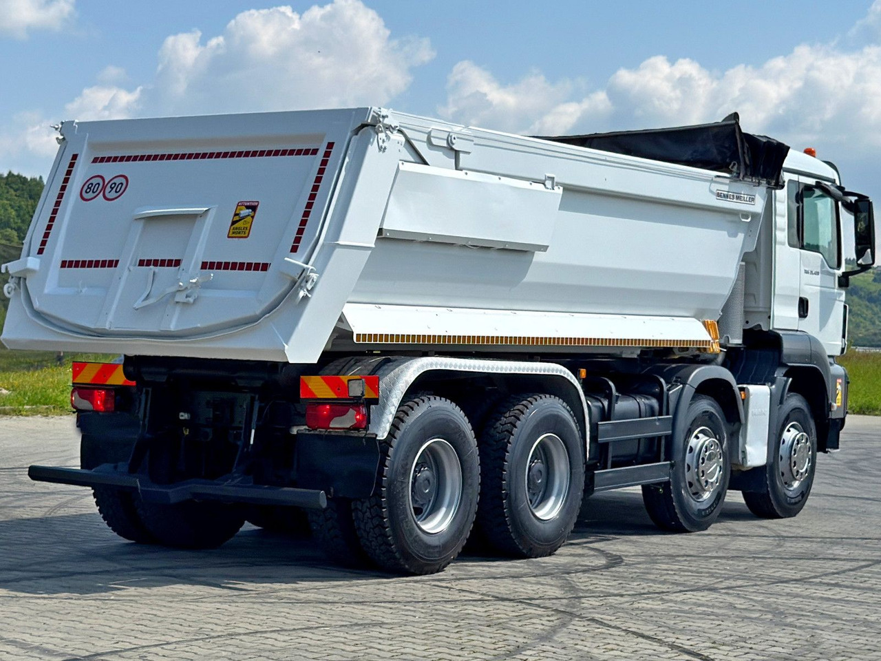 Самосвал MAN TGS 35.420 KIPPER * 8x4 * TOPZUSTAND: фото 7