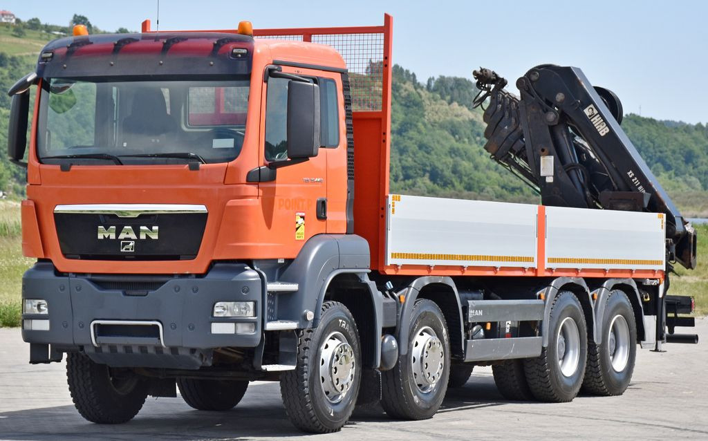 MAN TGS 35.440 * HIAB 211 E-6 HIDUO +FUNK / 8x4 - Автоманипулятор, Грузовик бортовой/ Платформа: фото 4 MAN TGS 35.440 * HIAB 211 E-6 HIDUO +FUNK / 8x4 - Автоманипулятор, Грузовик бортовой/ Платформа: фото 4