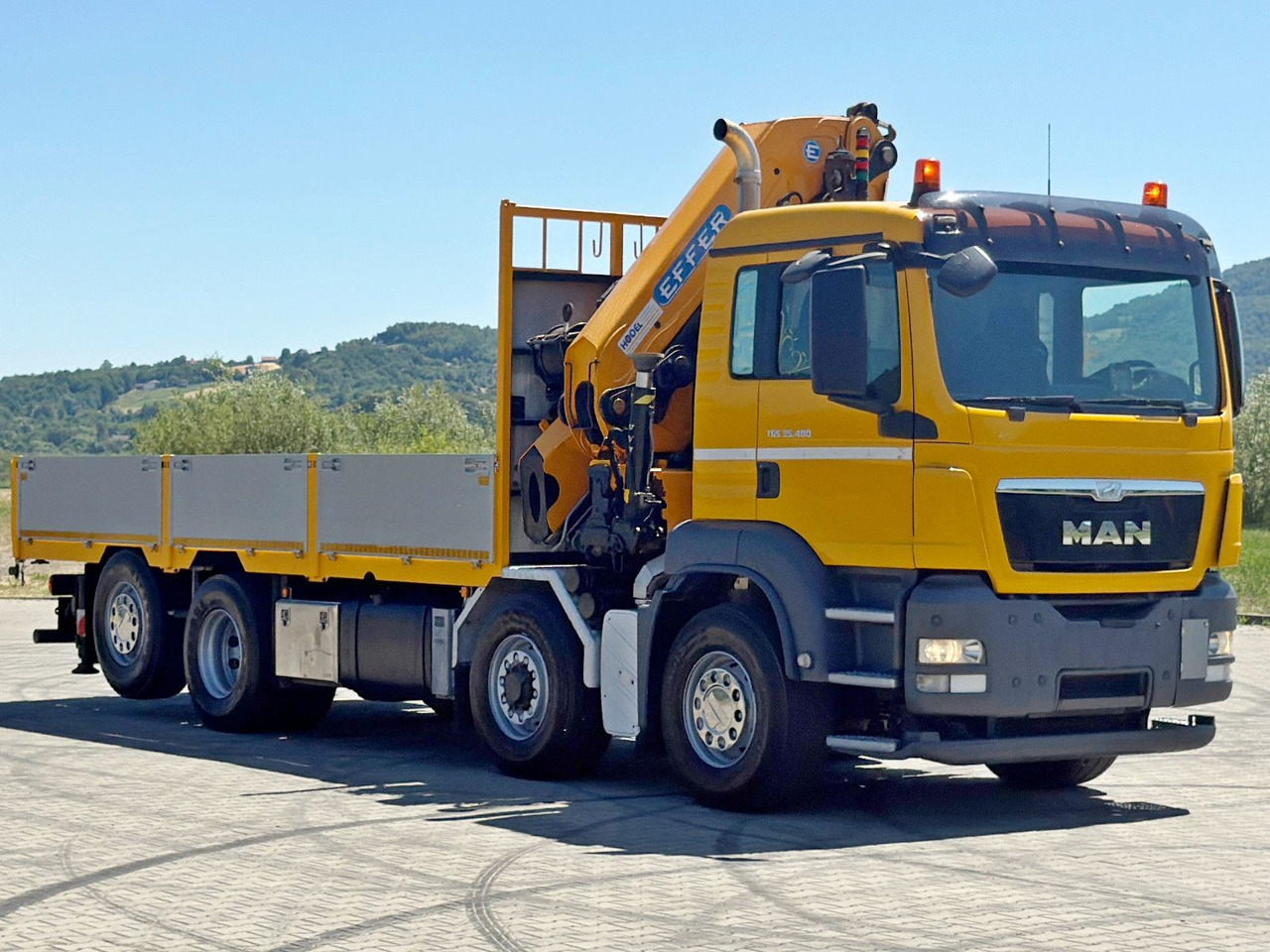 MAN TGS 35.480 * EFFER 395/6S + FUNK / 8x4 - Автоманипулятор: фото 3 MAN TGS 35.480 * EFFER 395/6S + FUNK / 8x4 - Автоманипулятор: фото 3