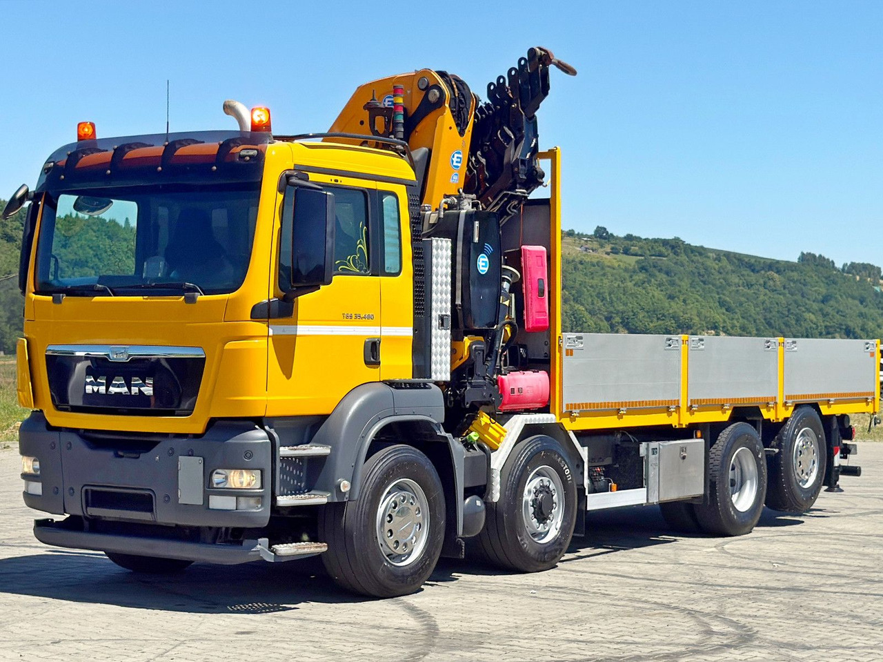 MAN TGS 35.480 * EFFER 395/6S + FUNK / 8x4 - Автоманипулятор: фото 4 MAN TGS 35.480 * EFFER 395/6S + FUNK / 8x4 - Автоманипулятор: фото 4