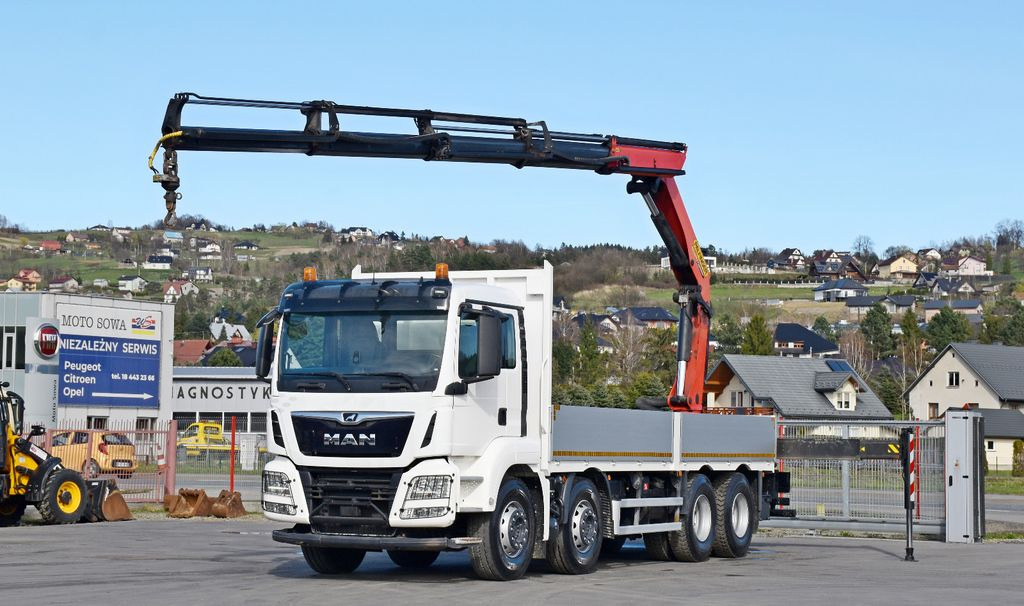 MAN TGS 35.500 * PK 22002 - EH C + FUNK * 8x4 * TOP - Автоманипулятор, Грузовик бортовой/ Платформа: фото 2 MAN TGS 35.500 * PK 22002 - EH C + FUNK * 8x4 * TOP - Автоманипулятор, Грузовик бортовой/ Платформа: фото 2