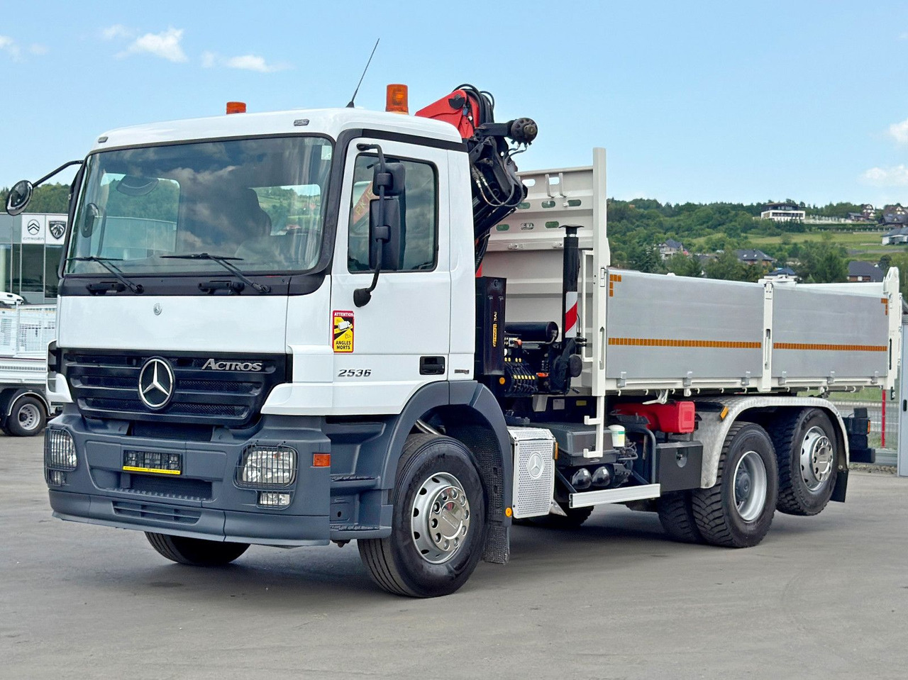 Mercedes-Benz ACTROS 2536* KIPPER 5,30m * PK 15500 + FUNK* TOP - Самосвал, Автоманипулятор: фото 3 Mercedes-Benz ACTROS 2536* KIPPER 5,30m * PK 15500 + FUNK* TOP - Самосвал, Автоманипулятор: фото 3