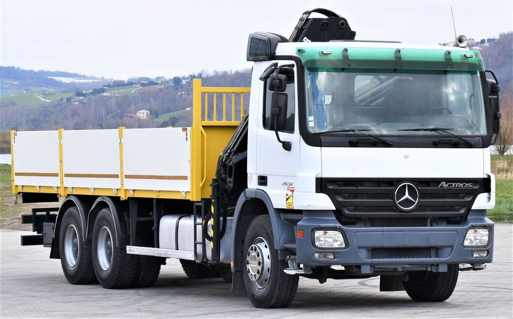 Mercedes-Benz ACTROS 2632 * HIAB 144B-3HIDUO+FUNK / 6x4 - Автоманипулятор, Грузовик бортовой/ Платформа: фото 3 Mercedes-Benz ACTROS 2632 * HIAB 144B-3HIDUO+FUNK / 6x4 - Автоманипулятор, Грузовик бортовой/ Платформа: фото 3