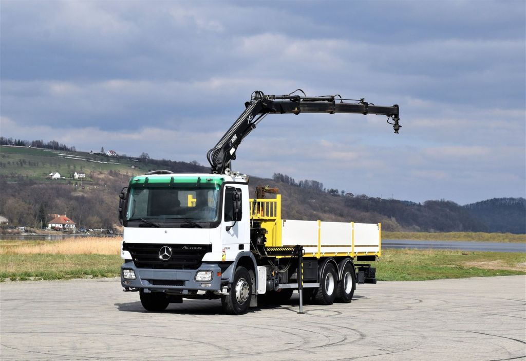 Mercedes-Benz ACTROS 2632 * HIAB 144B-3HIDUO+FUNK / 6x4 - Автоманипулятор, Грузовик бортовой/ Платформа: фото 2 Mercedes-Benz ACTROS 2632 * HIAB 144B-3HIDUO+FUNK / 6x4 - Автоманипулятор, Грузовик бортовой/ Платформа: фото 2
