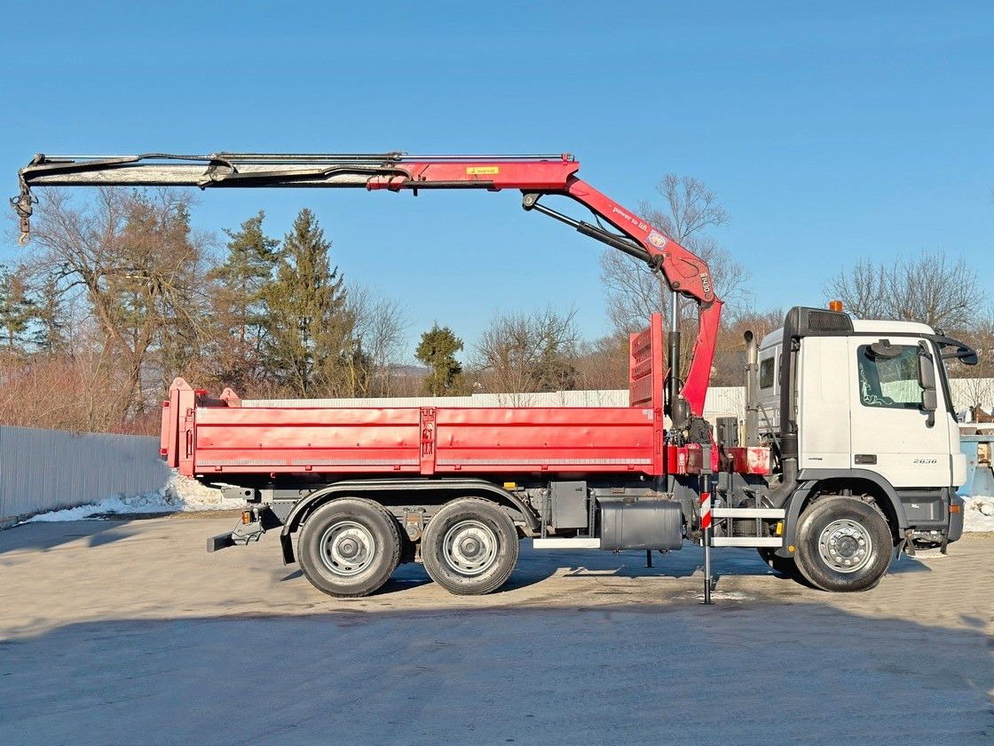 Mercedes-Benz ACTROS 2636* KIPPER 5,25 + BORDMATIC / 6x4 - Автоманипулятор: фото 4 Mercedes-Benz ACTROS 2636* KIPPER 5,25 + BORDMATIC / 6x4 - Автоманипулятор: фото 4