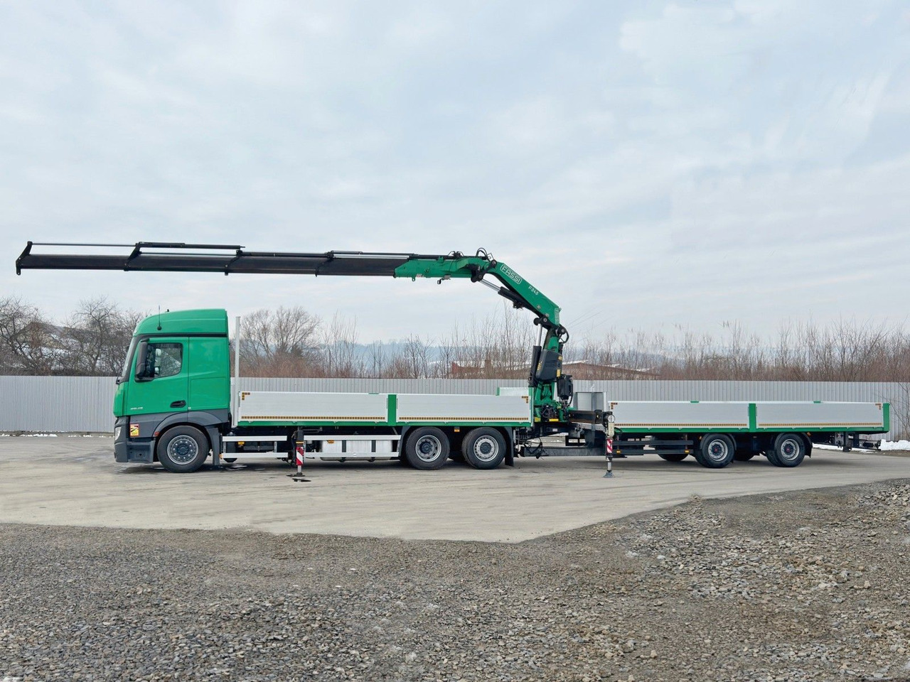 Mercedes-Benz ACTROS 2645 * FASSI F345.24 + FUNK + Anhänger - Автоманипулятор: фото 5 Mercedes-Benz ACTROS 2645 * FASSI F345.24 + FUNK + Anhänger - Автоманипулятор: фото 5