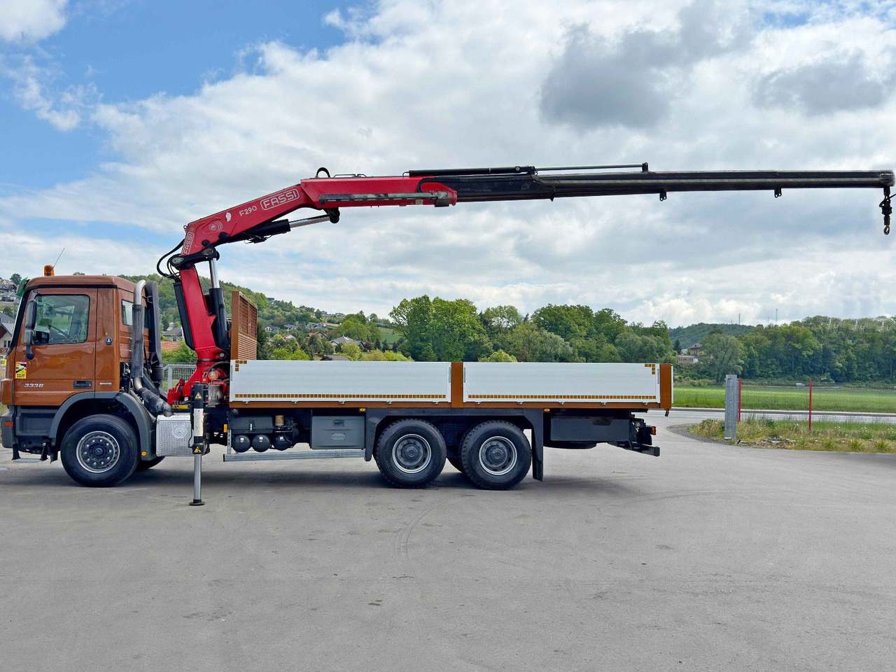 Mercedes-Benz ACTROS 3336 * FASSI F290A.22 + FUNK / 6x4 * TOP - Автоманипулятор: фото 5 Mercedes-Benz ACTROS 3336 * FASSI F290A.22 + FUNK / 6x4 * TOP - Автоманипулятор: фото 5