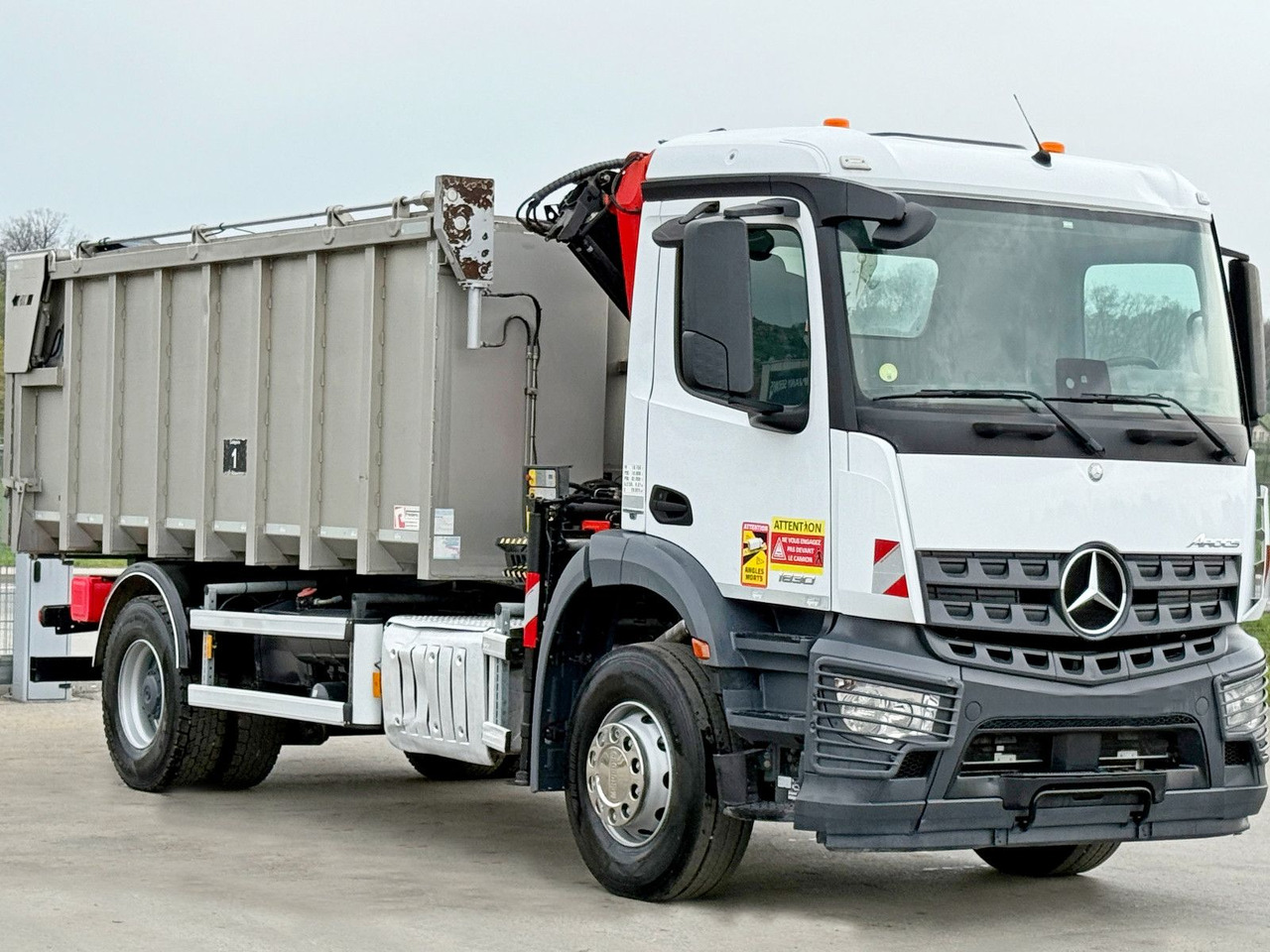 Mercedes-Benz AROCS 1830* KIPPER 5,00m * PK 7.501 SLD A + FUNK - Самосвал, Автоманипулятор: фото 4 Mercedes-Benz AROCS 1830* KIPPER 5,00m * PK 7.501 SLD A + FUNK - Самосвал, Автоманипулятор: фото 4