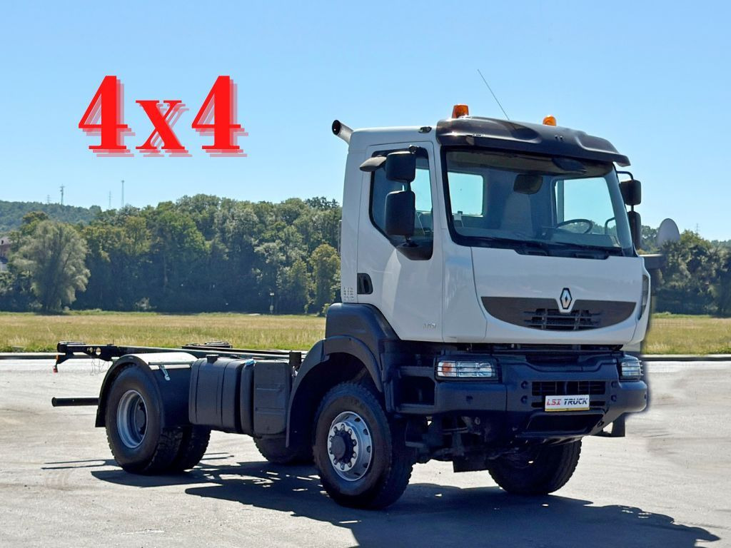 Renault KERAX 370 * FAHRGESTELL 4,55 m / 4x4*TOPZUSTAND - Грузовик-шасси: фото 1 Renault KERAX 370 * FAHRGESTELL 4,55 m / 4x4*TOPZUSTAND - Грузовик-шасси: фото 1