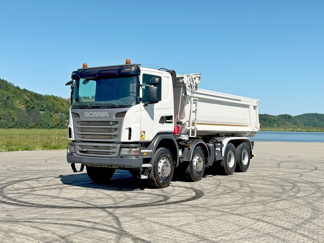 Scania G 420 * KIPPER * 8x4 * TOPZUSTAND - Самосвал: фото 2 Scania G 420 * KIPPER * 8x4 * TOPZUSTAND - Самосвал: фото 2