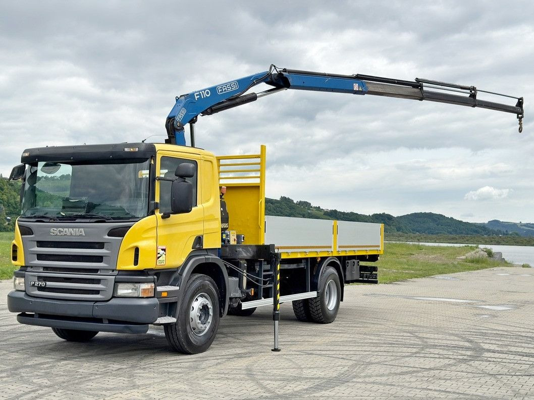Scania P 270 * FASSI F110A.23 + FUNK * TOPZUSTAND - Автоманипулятор: фото 2 Scania P 270 * FASSI F110A.23 + FUNK * TOPZUSTAND - Автоманипулятор: фото 2