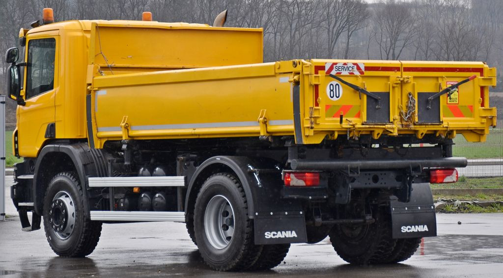 Самосвал Scania P 410 Kipper 4,20m + BORDMATIC / TOPZUSTAND: фото 8