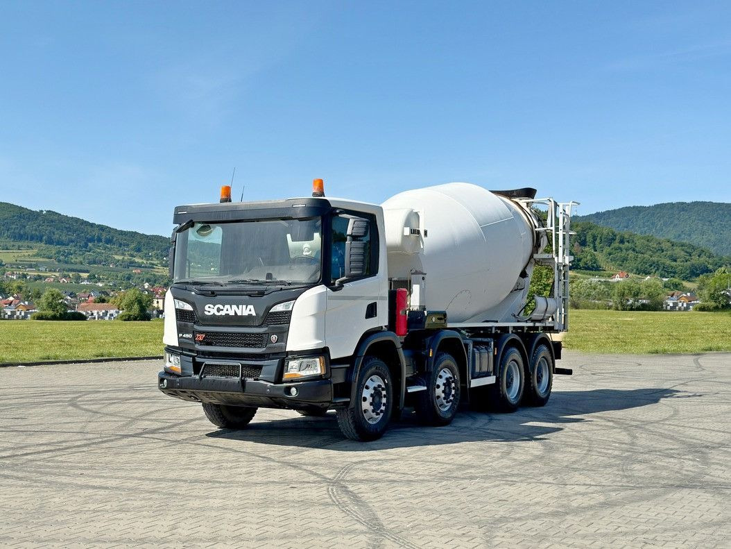 Scania P 450 * Betonmischer * 8x4 * TOPZUSTAND - Автобетоносмеситель: фото 1 Scania P 450 * Betonmischer * 8x4 * TOPZUSTAND - Автобетоносмеситель: фото 1