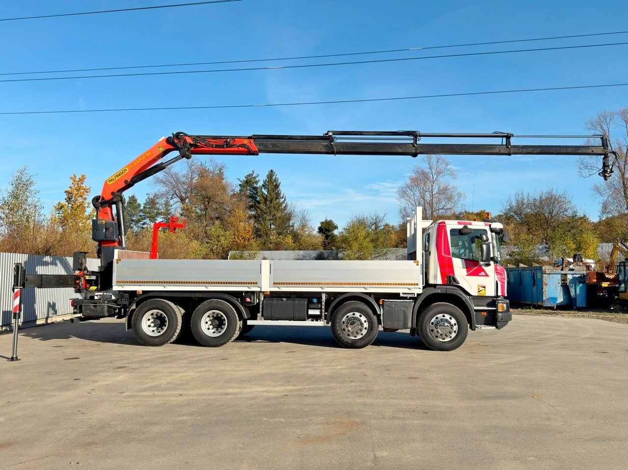 Scania P 450* PRITSCHE 6,90m * PK 23002- SH C FUNK *8x4 - Автоманипулятор: фото 5 Scania P 450* PRITSCHE 6,90m * PK 23002- SH C FUNK *8x4 - Автоманипулятор: фото 5