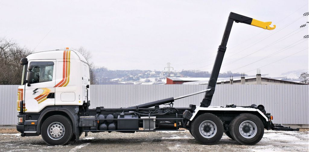 Scania R124 470 Abrollkipper *6x2* Top Zustand ! Scania R124 470 Abrollkipper * 6x2 * Motor Problem - Крюковой мультилифт: фото 5 Scania R124 470 Abrollkipper *6x2* Top Zustand ! Scania R124 470 Abrollkipper * 6x2 * Motor Problem - Крюковой мультилифт: фото 5