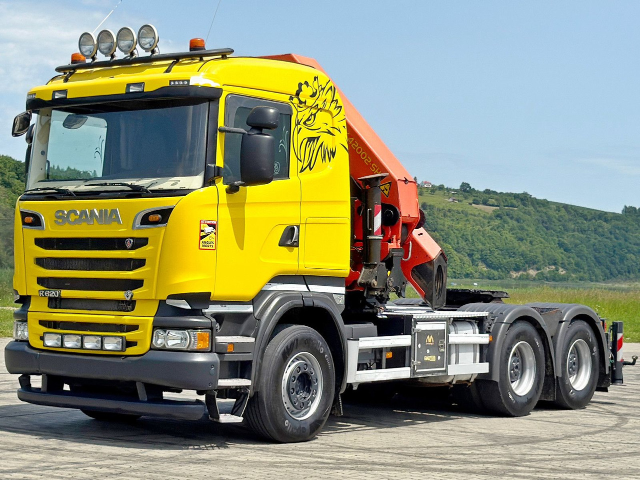 Scania R620 * Sattelzugmaschine + PK 42002-SHD+FUNK/6x4 - Автоманипулятор: фото 3 Scania R620 * Sattelzugmaschine + PK 42002-SHD+FUNK/6x4 - Автоманипулятор: фото 3