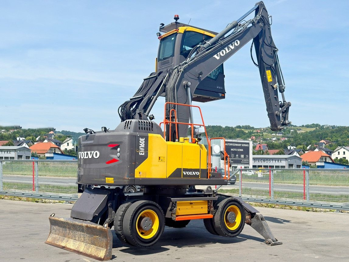 Колёсный экскаватор Volvo EW 160 E* Umschlagbagger * TOPZUSTAND: фото 7
