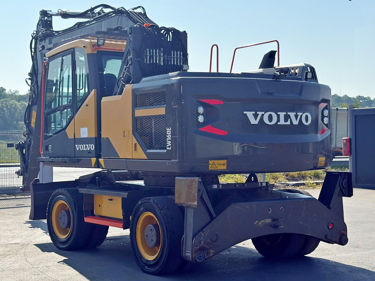 Колёсный экскаватор Volvo EW 160 E* Umschlagbagger * TOPZUSTAND: фото 8