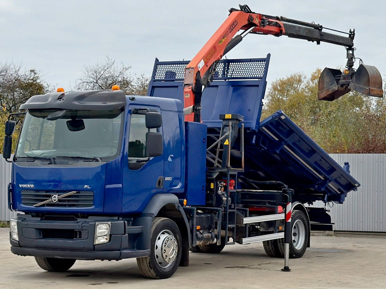 Volvo FL280 KIPPER 4,35m *  PALFINGER PK 10000 + FUNK в лизинг Volvo FL280 KIPPER 4,35m *  PALFINGER PK 10000 + FUNK: фото 6