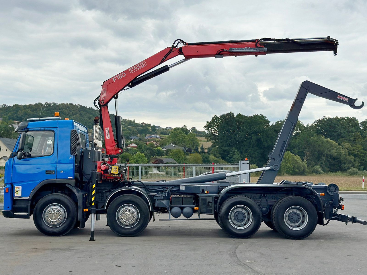 Volvo FM 12.420 * FASSI F150A.21 * 8x4 * TOP - Крюковой мультилифт, Автоманипулятор: фото 5 Volvo FM 12.420 * FASSI F150A.21 * 8x4 * TOP - Крюковой мультилифт, Автоманипулятор: фото 5