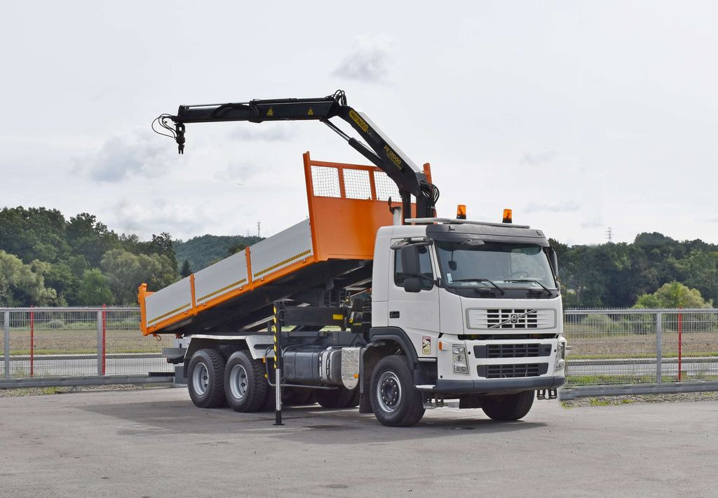 Volvo FM 380 Kipper 6,20 m * PK 12000 * FUNK*6x4 - Самосвал, Автоманипулятор: фото 2 Volvo FM 380 Kipper 6,20 m * PK 12000 * FUNK*6x4 - Самосвал, Автоманипулятор: фото 2
