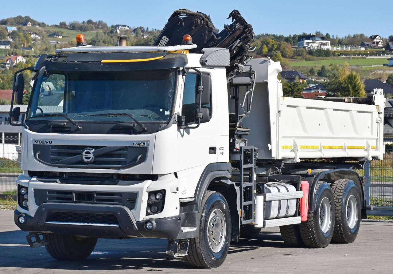 Volvo FMX 410 Kipper 5,20m*HIAB 122 D-4 HIDUO/FUNK*6x4 - Автоманипулятор: фото 5 Volvo FMX 410 Kipper 5,20m*HIAB 122 D-4 HIDUO/FUNK*6x4 - Автоманипулятор: фото 5