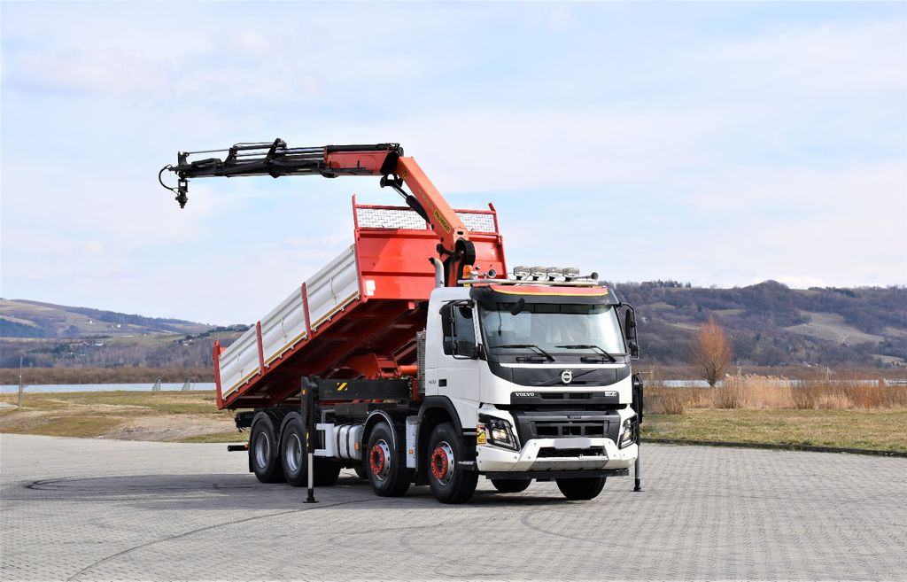 Volvo FMX 420 Kipper 6,20m *PK 1850 2 - SH B*FUNK/8x4 Volvo FMX 420 Kipper 6,20m *PK 1850 2 - SH B*FUNK/8x4 - Автоманипулятор, Самосвал: фото 2 Volvo FMX 420 Kipper 6,20m *PK 1850 2 - SH B*FUNK/8x4 Volvo FMX 420 Kipper 6,20m *PK 1850 2 - SH B*FUNK/8x4 - Автоманипулятор, Самосвал: фото 2