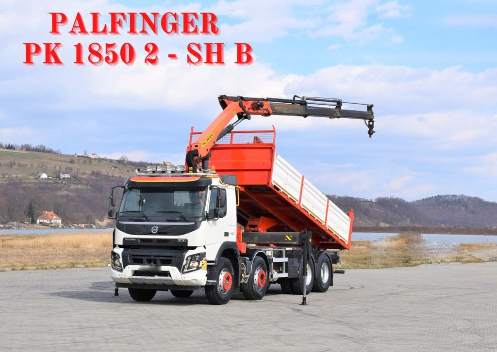 Volvo FMX 420 Kipper 6,20m *PK 1850 2 - SH B*FUNK/8x4 Volvo FMX 420 Kipper 6,20m *PK 1850 2 - SH B*FUNK/8x4 - Автоманипулятор, Самосвал: фото 1 Volvo FMX 420 Kipper 6,20m *PK 1850 2 - SH B*FUNK/8x4 Volvo FMX 420 Kipper 6,20m *PK 1850 2 - SH B*FUNK/8x4 - Автоманипулятор, Самосвал: фото 1