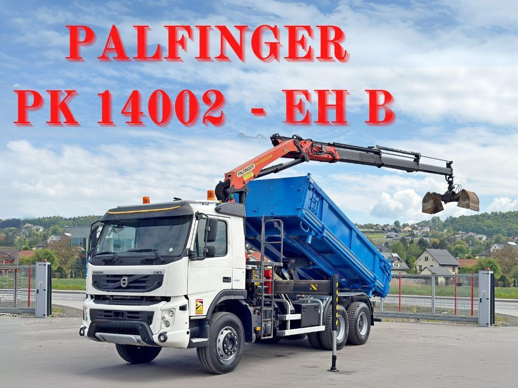 Volvo FMX 450 Kipper 5,15m * PK 14002-EH B * 6x4 * TOP - Автоманипулятор: фото 1 Volvo FMX 450 Kipper 5,15m * PK 14002-EH B * 6x4 * TOP - Автоманипулятор: фото 1