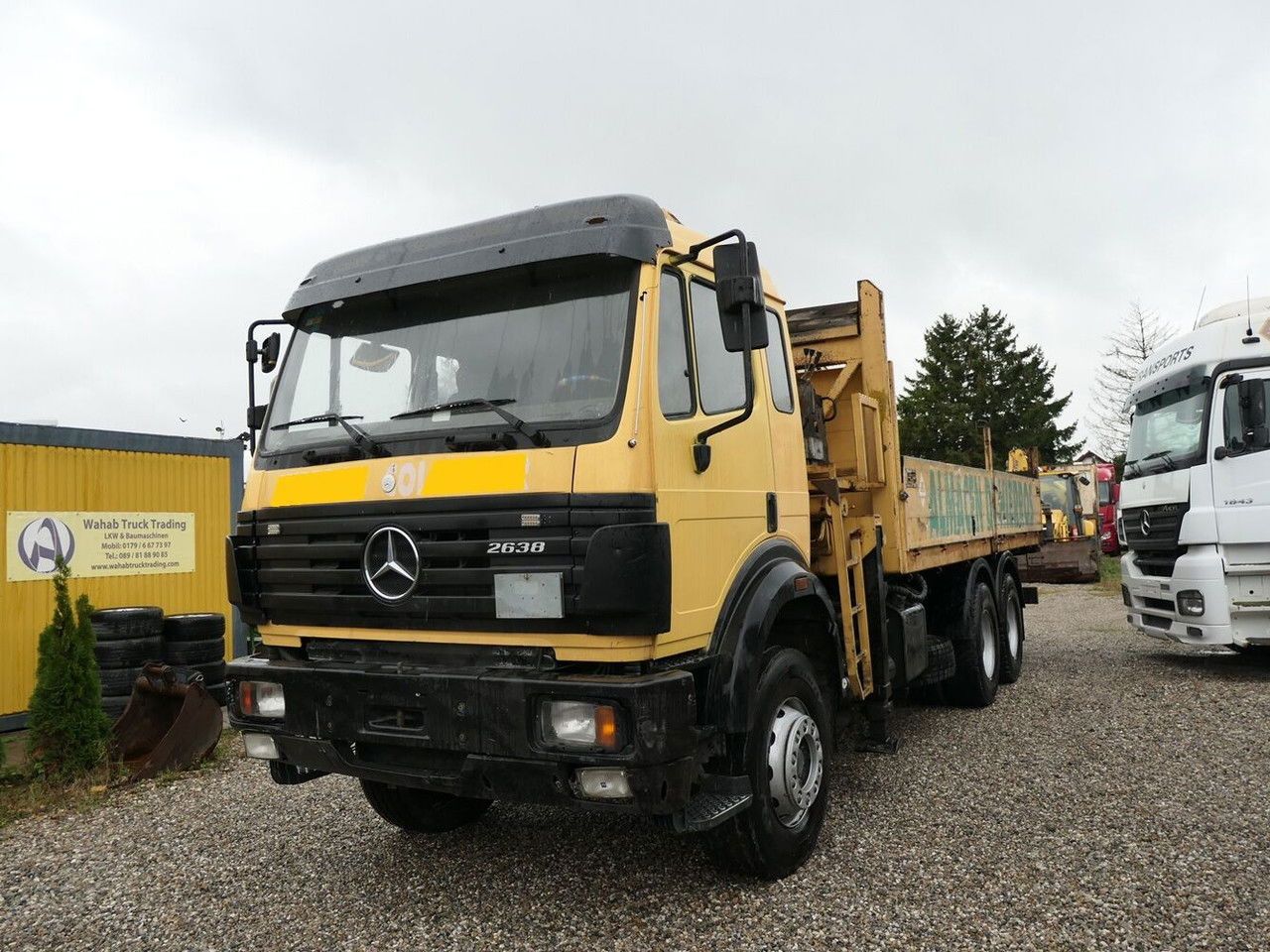 Mercedes-Benz SK 2638 - Грузовик бортовой/ Платформа: фото 5 Mercedes-Benz SK 2638 - Грузовик бортовой/ Платформа: фото 5