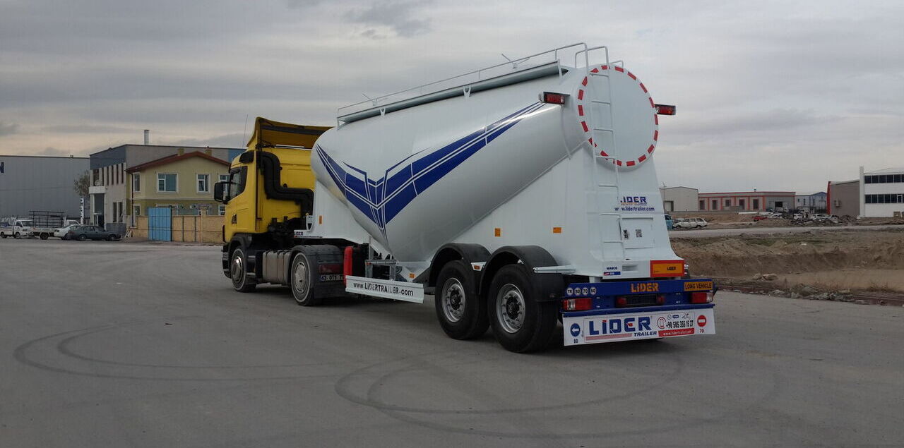 Новый Полуприцеп-цистерна Для транспортировки цемента LIDER 2025 YEAR NEW BULK CEMENT manufacturer co.: фото 17