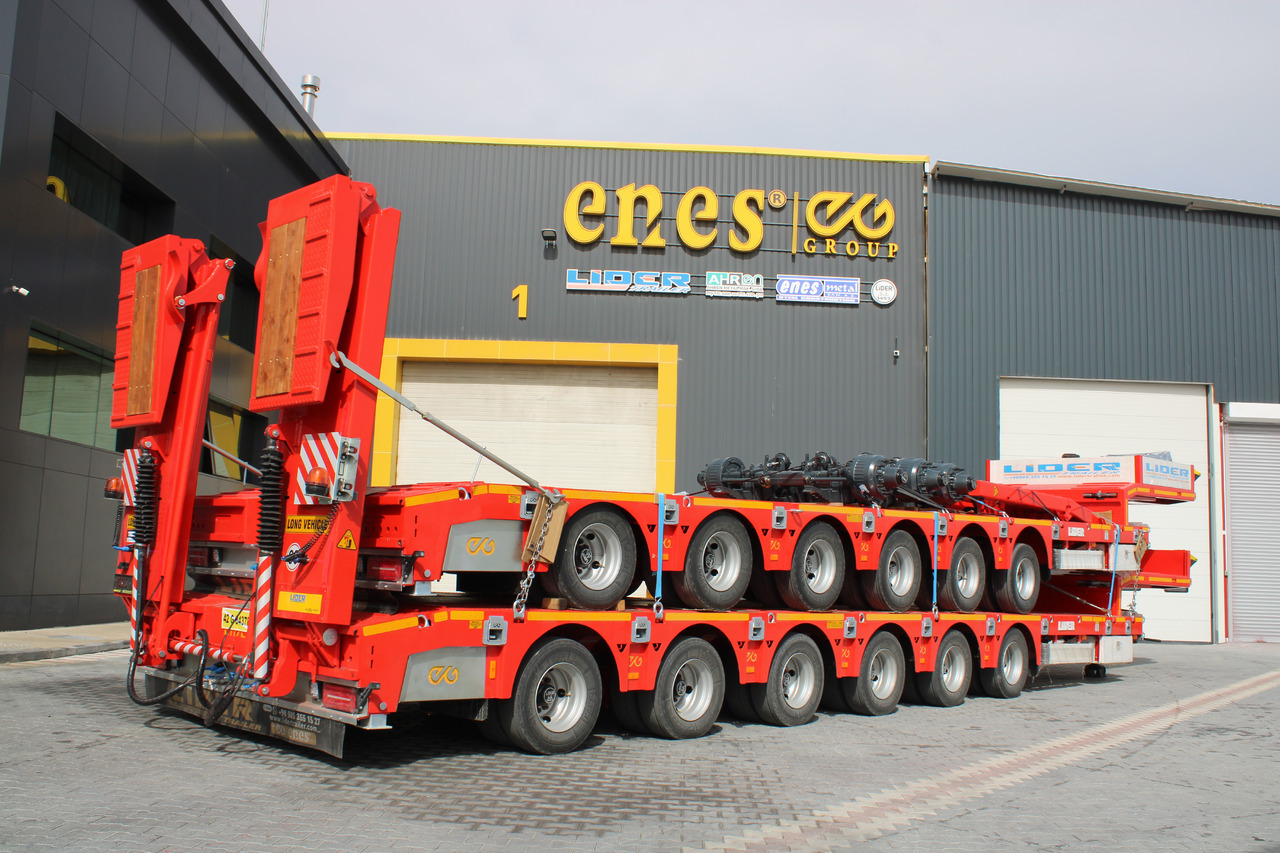 LIDER 2025 model 150 Tons capacity Lowbed semi trailer - Низкорамный полуприцеп: фото 3 LIDER 2025 model 150 Tons capacity Lowbed semi trailer - Низкорамный полуприцеп: фото 3