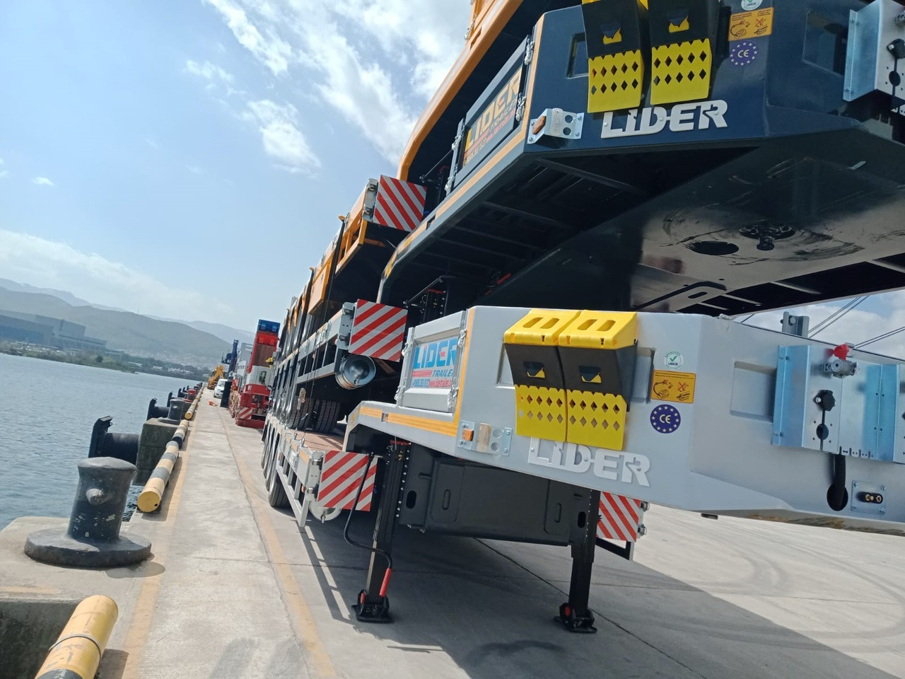 Новый Низкорамный полуприцеп LIDER TRAILER  -ENES GROUP NEW remorque surbaissée 2025 YEAR (MANUFACTURER COMPANY): фото 8