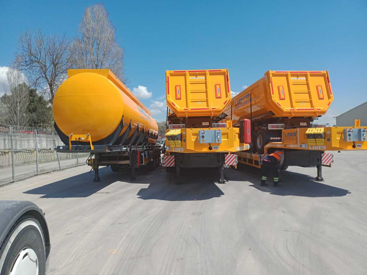 Новый Низкорамный полуприцеп LIDER TRAILER  -ENES GROUP NEW remorque surbaissée 2025 YEAR (MANUFACTURER COMPANY): фото 9