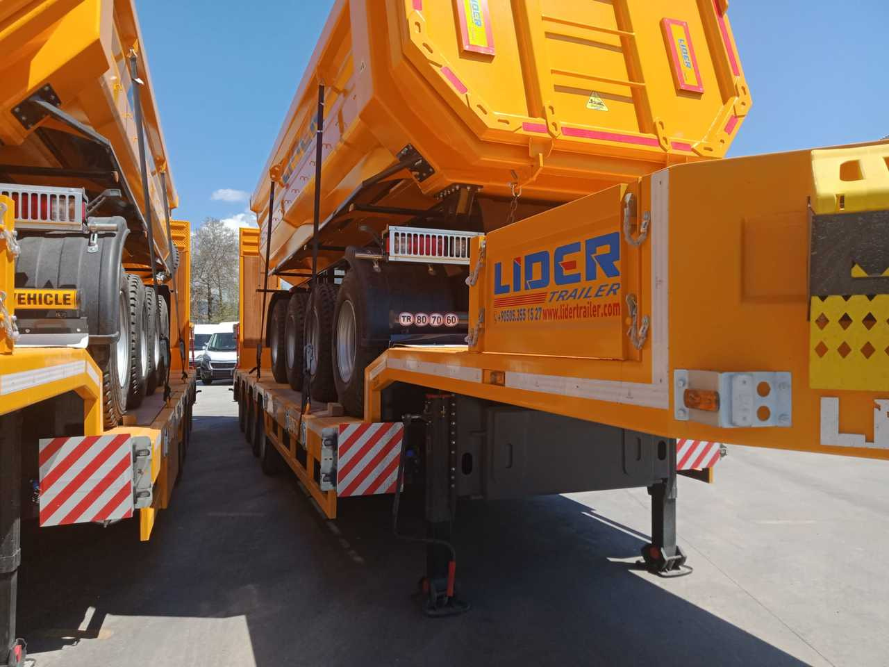 Новый Низкорамный полуприцеп LIDER TRAILER  -ENES GROUP NEW remorque surbaissée 2025 YEAR (MANUFACTURER COMPANY): фото 19