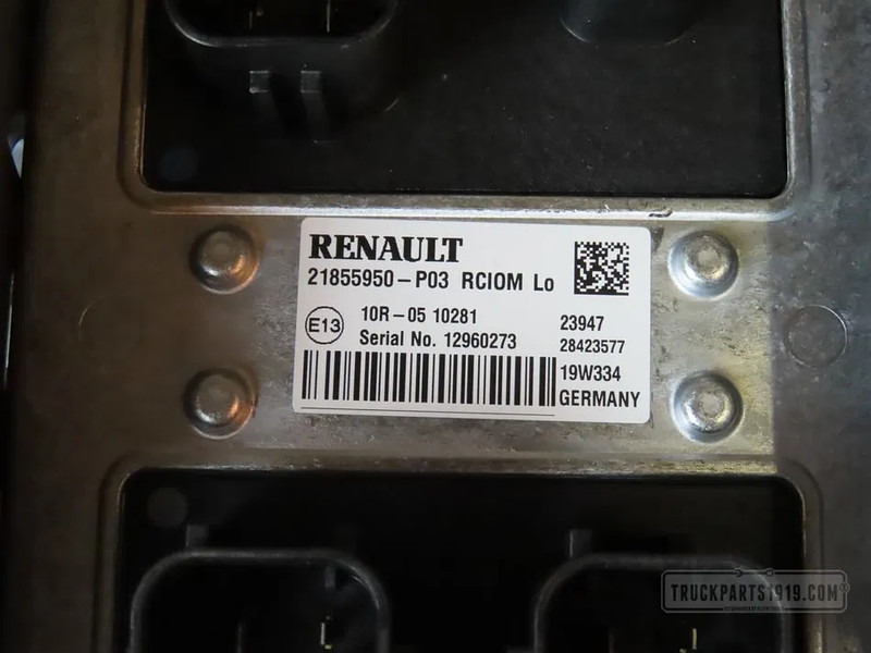 Renault 7421855950 RCIOM - Блок управления для Грузовиков: фото 2 Renault 7421855950 RCIOM - Блок управления для Грузовиков: фото 2