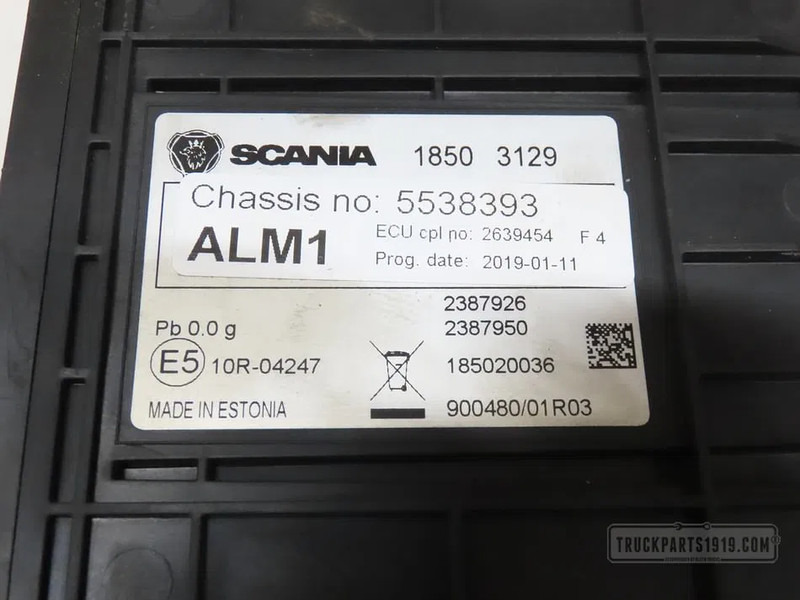 Scania 2639454 ALM1 regeleenheid - Блок управления для Грузовиков: фото 2 Scania 2639454 ALM1 regeleenheid - Блок управления для Грузовиков: фото 2